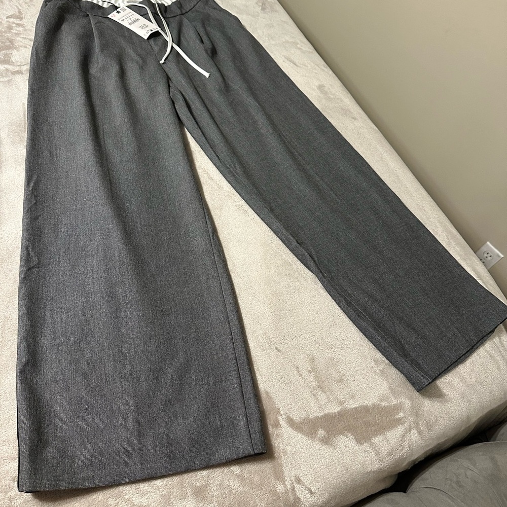 Zara Men's Charcoal Gray Dress Pants